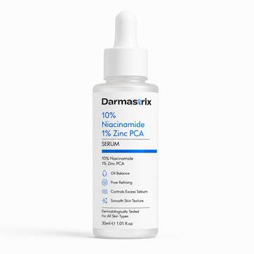 Darmastrix 10% Niacinamide + 1% Zinc PCA Serum | Oil Control & Pore Minimizing Face Serum | Reduces Excess Sebum & Improves Skin Texture (30ml)