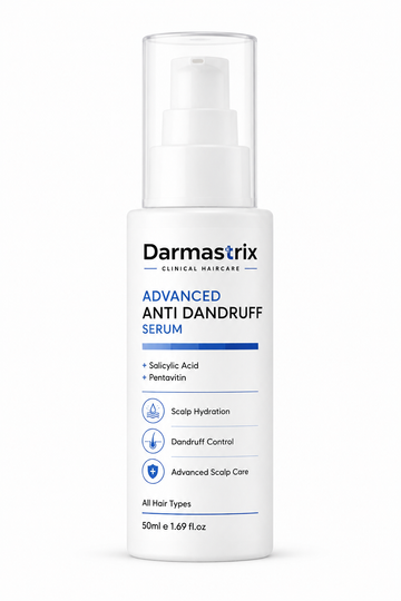 Darmastrix Advanced Anti-Dandruff Scalp Serum with Salicylic Acid & Pentavitin | Leave-In Scalp Treatment for Dandruff Control & Hydration | 50ml